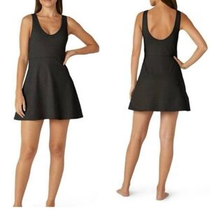 Beyond Yoga Spacedye Movement Dress Built-in Bodysuit Tennis Athleisure SZ XL